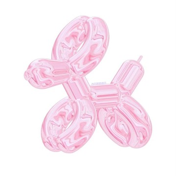 pink baloon widget