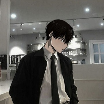 kageyama in a suit