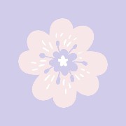 Purple cute aesthetic 