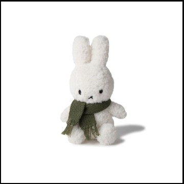 bunny in green scarf