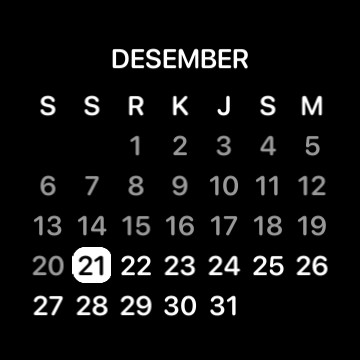CALENDAR