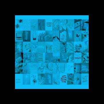 Blue widget