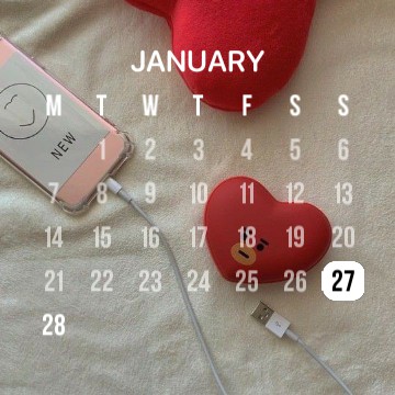 red calender