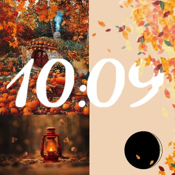clock fall