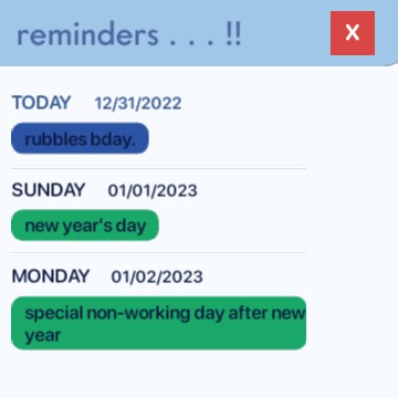 webcore agenda.