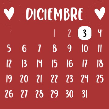 winter calendar