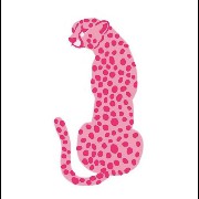 preppy leopard widget 