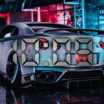 GTR R35 Clock 