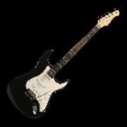 Black guitar png