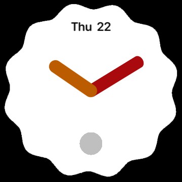 Android 12 clock