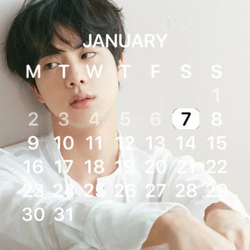 calendar bts