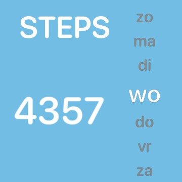  blue steps