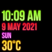 Todays texts neon