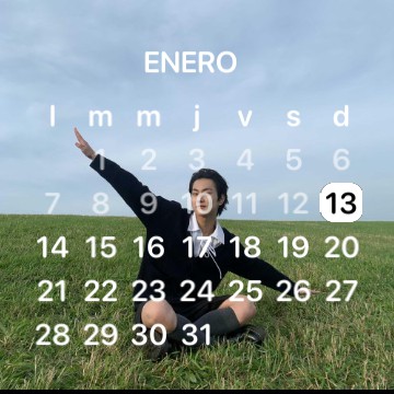 Jungwonie calendar  / enhypen 