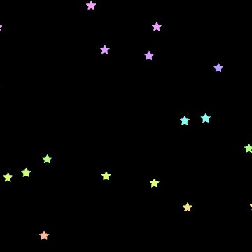 star falling . black no white or transparent