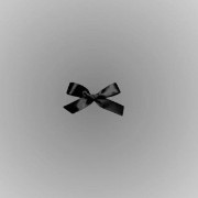 coquette black bow