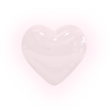 aesthetic pink heart 