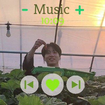 Jungkook music widget