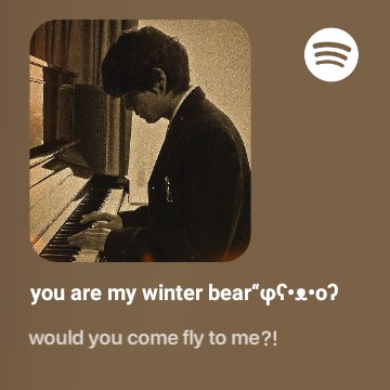 winter bear