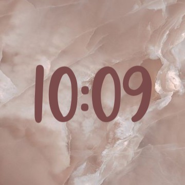 Pink marbled time 
