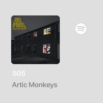 spotify artic monkeys Copy