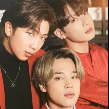 Jimin, RM and Jungkook 