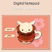 Klee From Genshin Impact Notes Widget