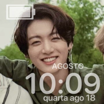 jungkook green widget