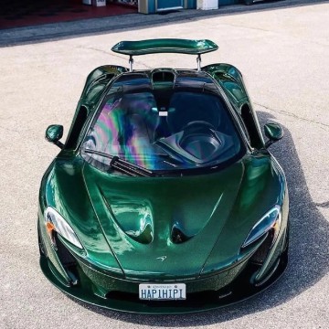 McLaren P1 GTR - GREEN