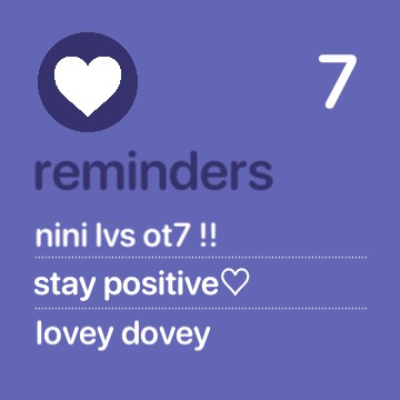 reminders bts 