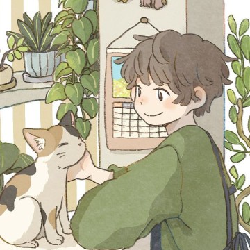 cute green