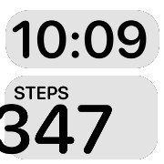 Time and steps 