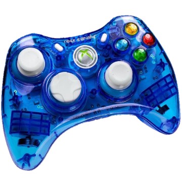 XBOX Translucent Blue Controller Widget NoBACKGROUND