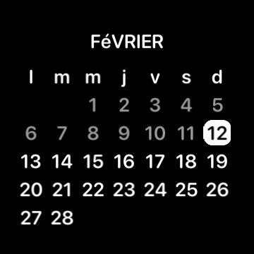 calendrier