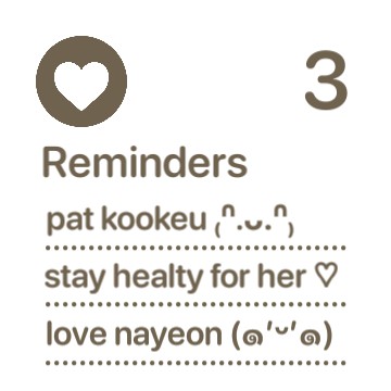 reminder/notes Copy