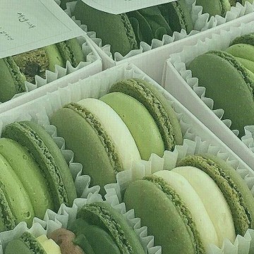 Macarrones verde