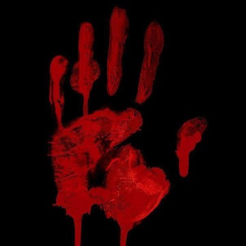 hand blood