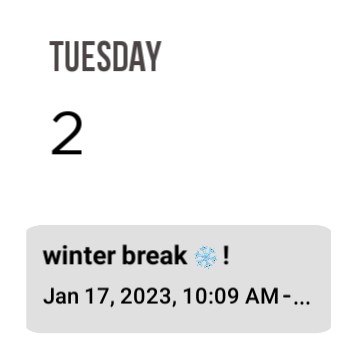 Day of the week 