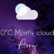 purple weather