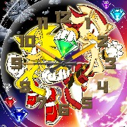 super sonic y super shadow