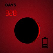 red moon Countdown and Battery