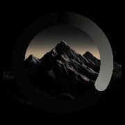 mountain black