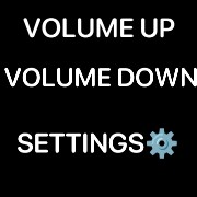 VOLUME and SETTINGS 