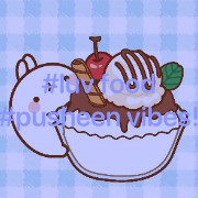 cute Pusheen widget food vibes