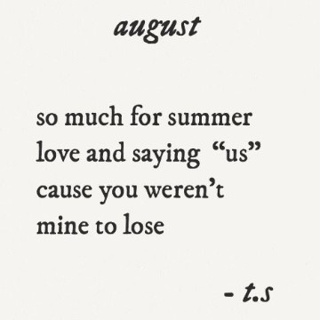 august