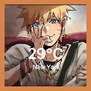 Naruto Uzumaki weather theme