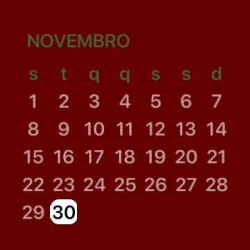 Christmas - Calendar  RBD 