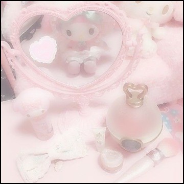 cute pink hello kitty widget
