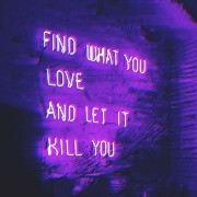 dark purple aesthetic