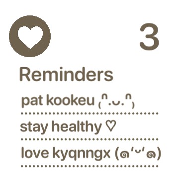 reminder/notes Copy